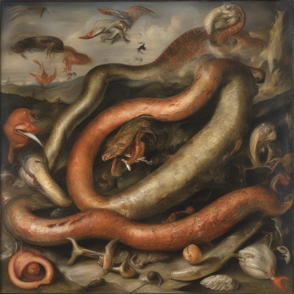 Serpent Terror as Still Life