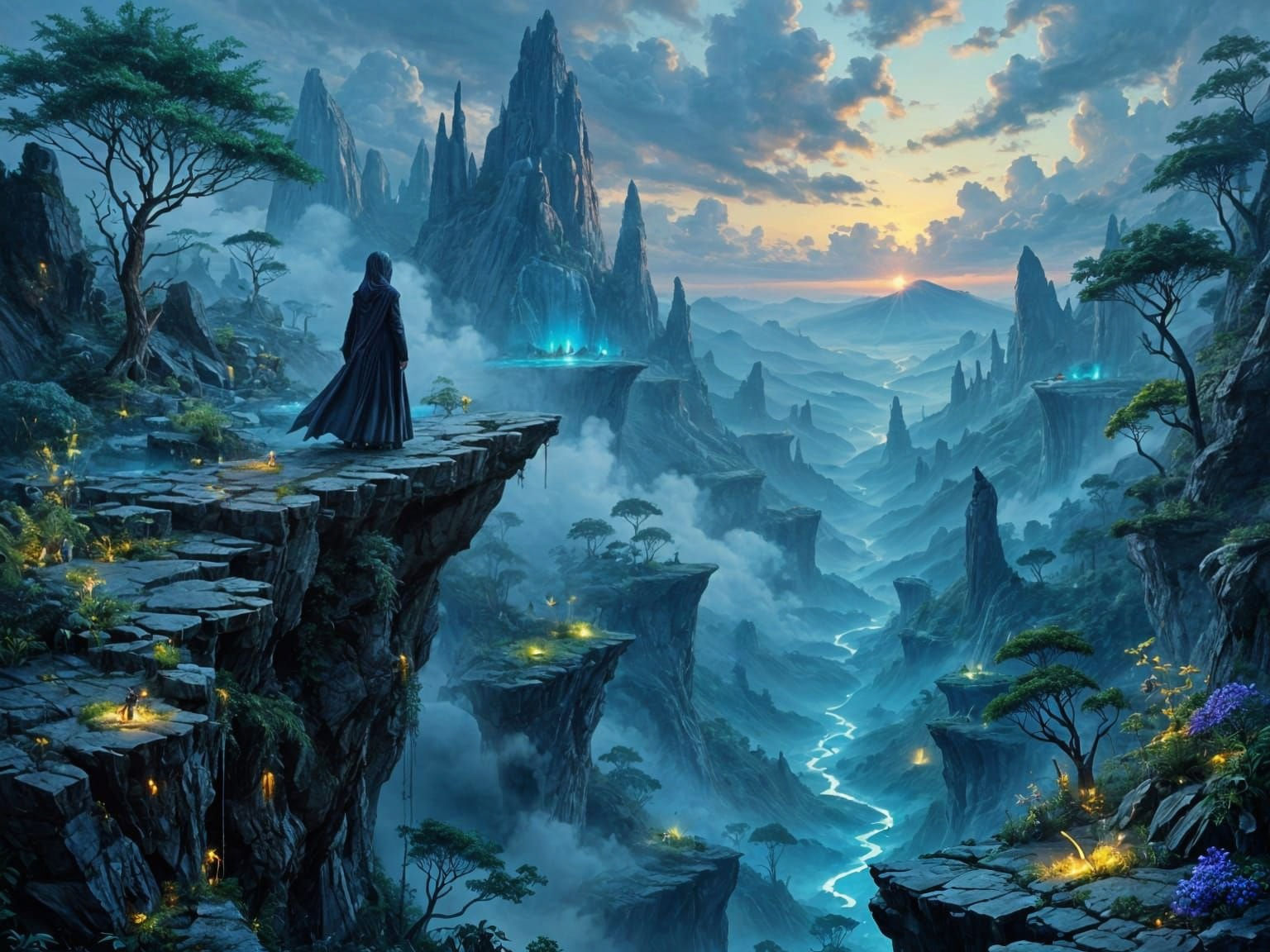 Alien Jungle Precipice