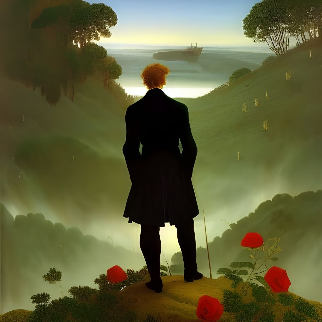 Wanderer Above the Sea of Roses