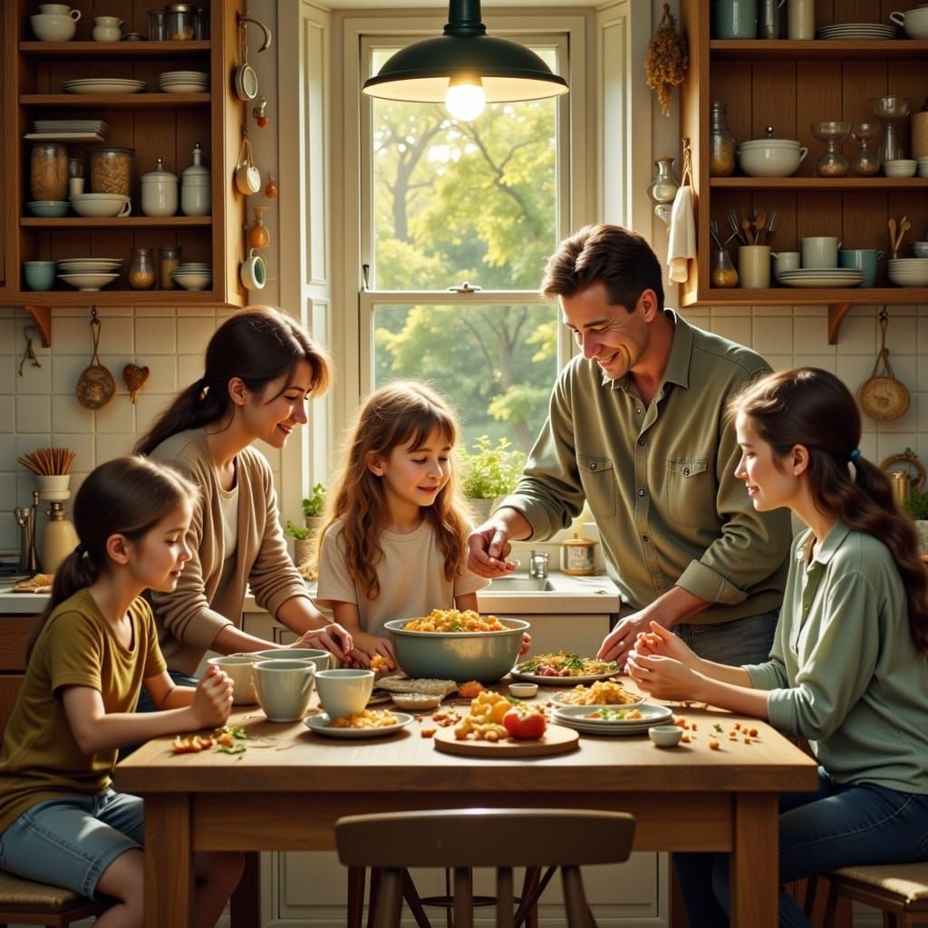 Mischievous Creatures Cause Kitchen Mayhem