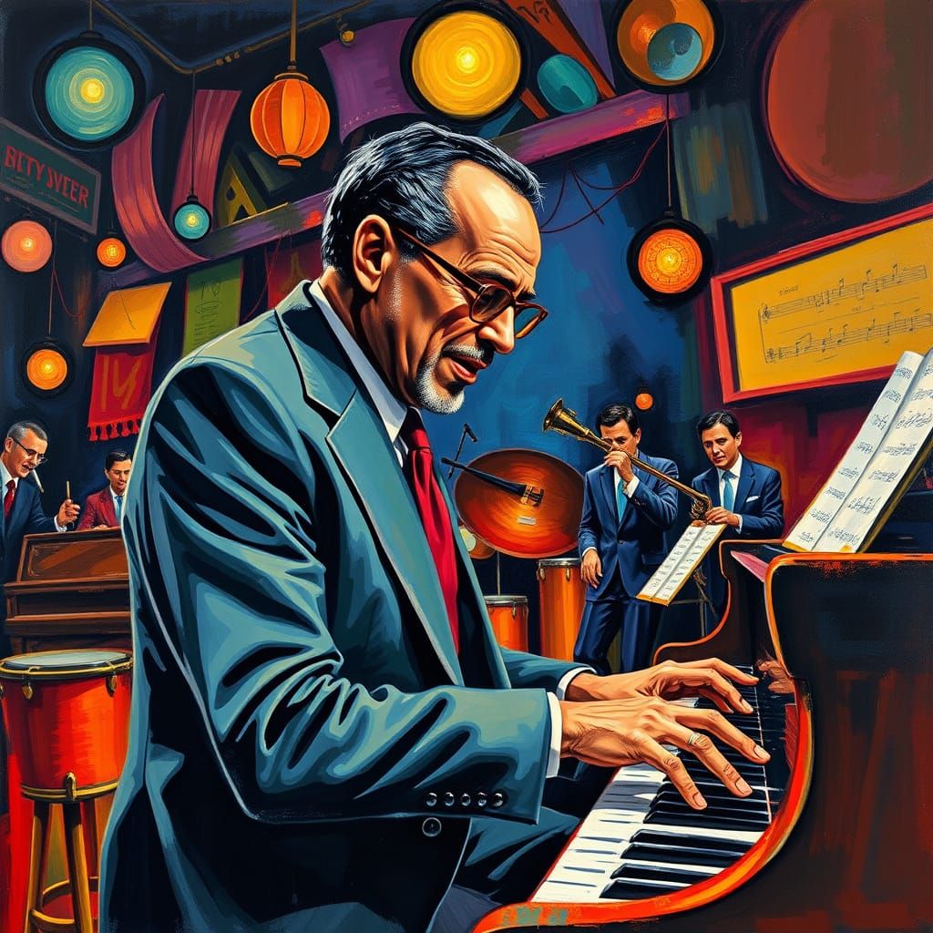 Jazz Legend in Surreal New York Honky Tonk