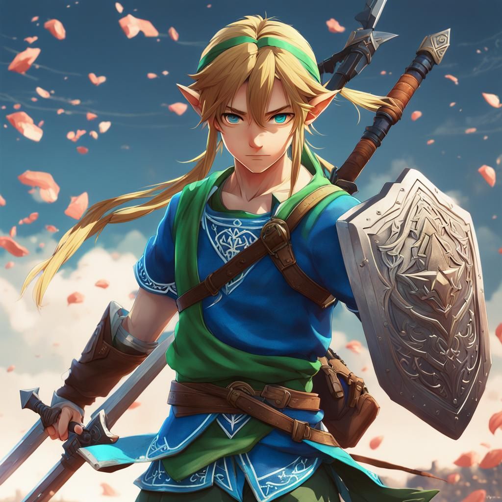 Detailed 3D Anime Art Inspired by Genshin Impact