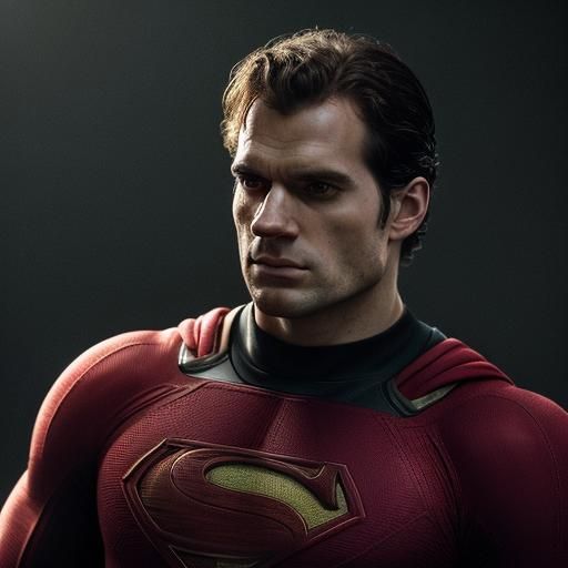 Hyper-Realistic Portrait of Henry Cavill in HDR Lighting