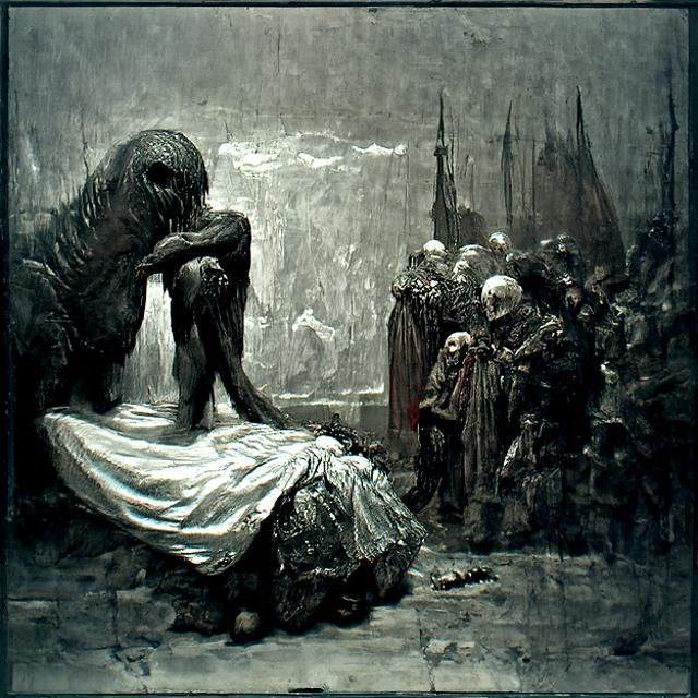 Shameful Horror: Gothic Engraving Style