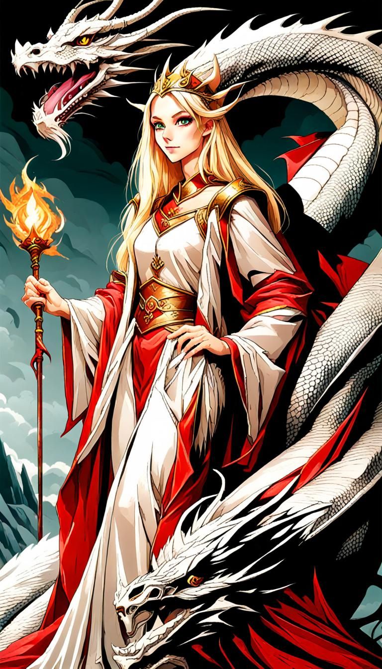 Dragon Princess Fantasy Character