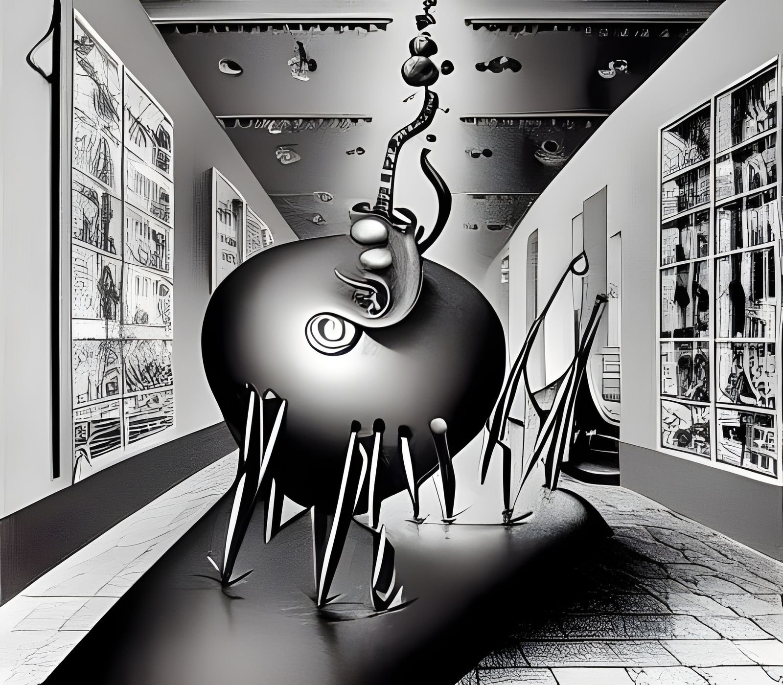 Dreamy Abstract Art with Magical Particles