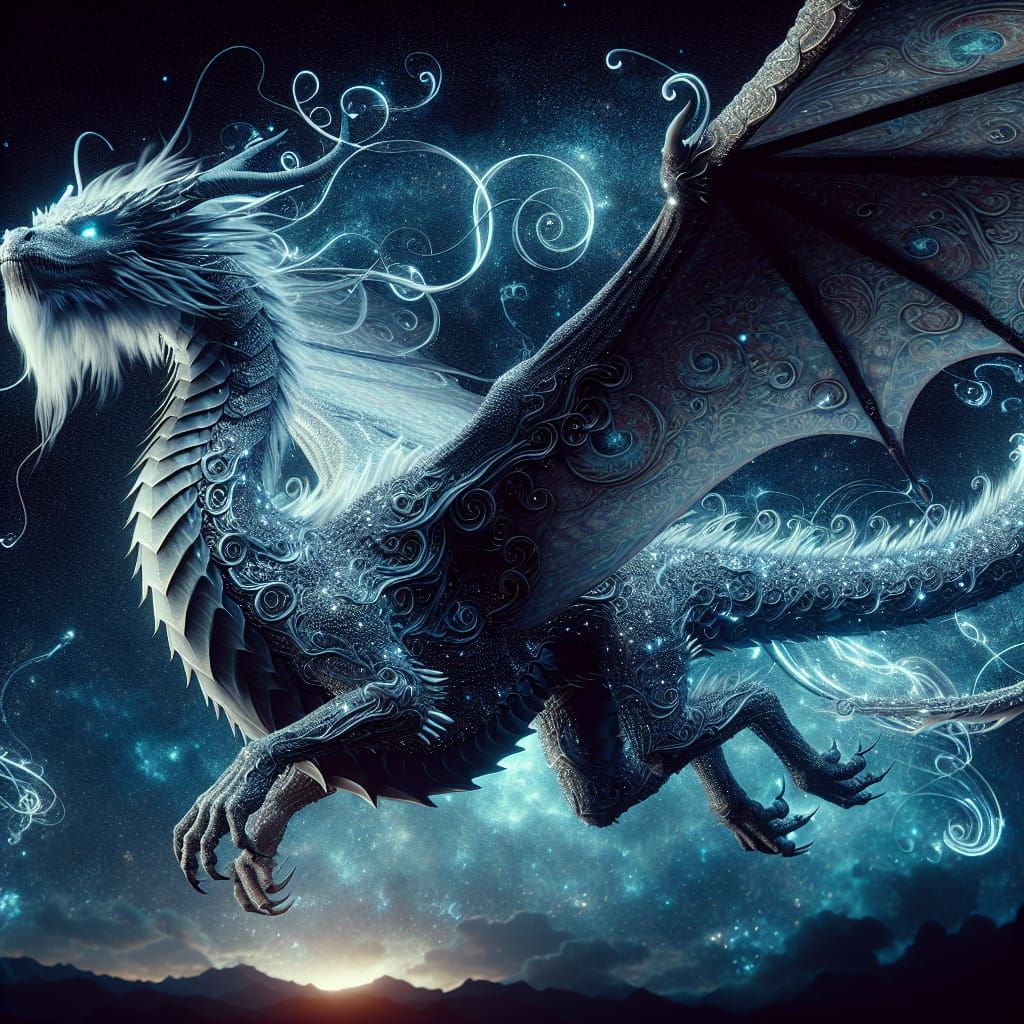 Majestic 3D Dragon in Ultra High Definition