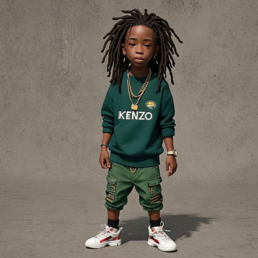Boy with Dreads Speaking