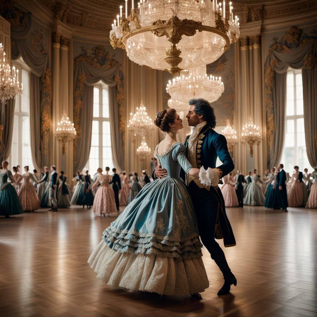 Grand Ball in Neoclassical Style