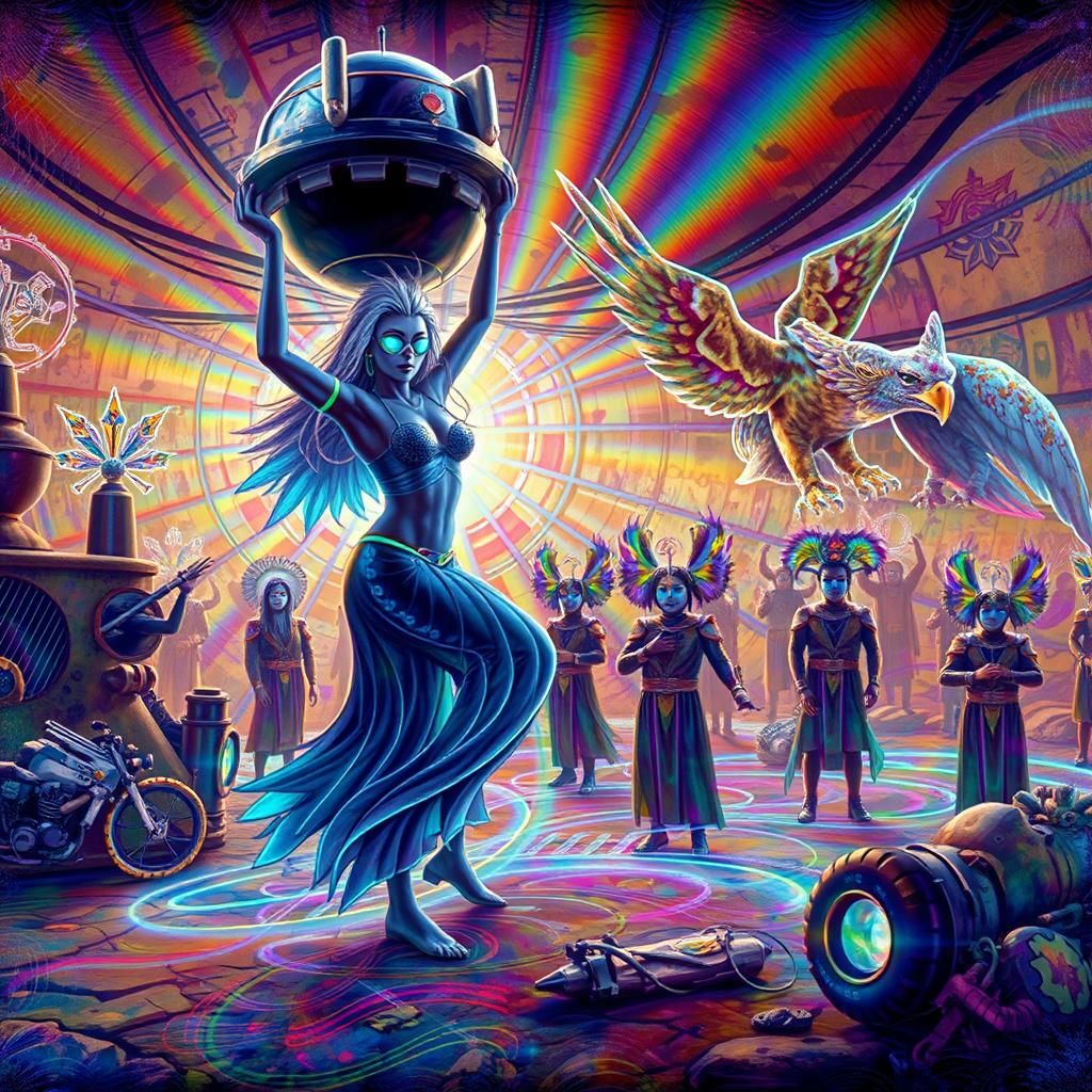 Space Bikers Install Doomsday Machine with Holographic Wrest...