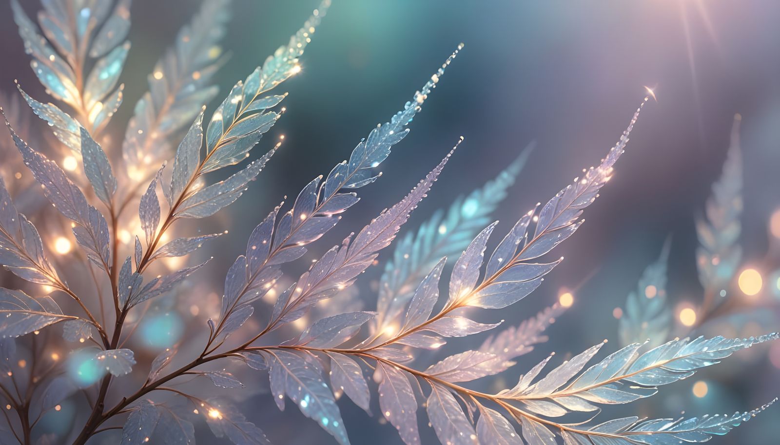 Ethereal Pearlescent Light Emanating from a Soul