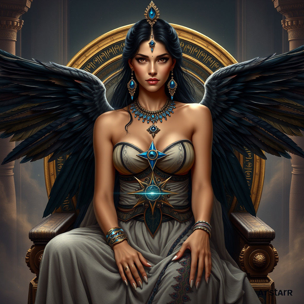 Ishtar, Queen of Heaven and Earth: Fantasy Art