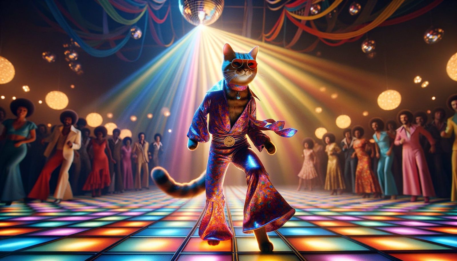 Disco Cat