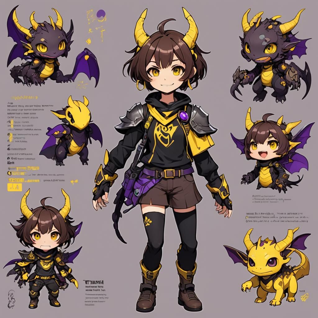 Friday Night Funkin OC in Anime Style