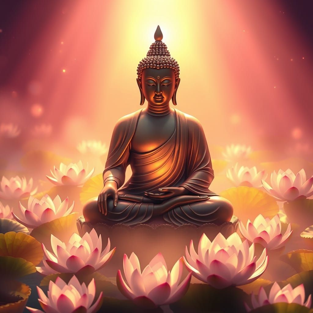 Buddha Lotus Light