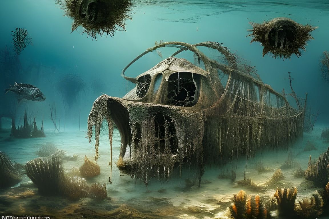 sunken ship