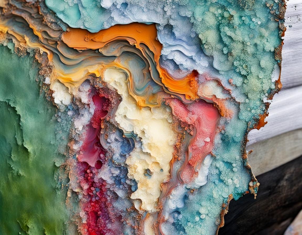 Layered Spray Paint Abstract Urban Art Texture