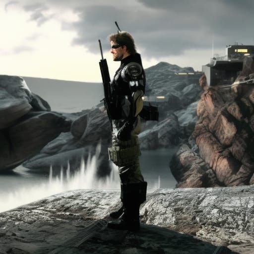 Cinematic Snake on Shadow Moses Island