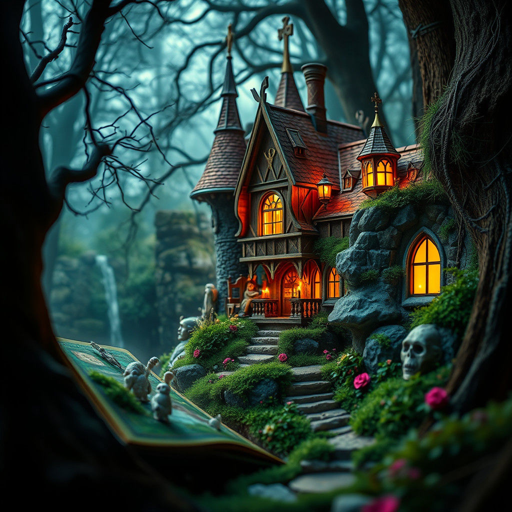 Hyperrealistic Fairytale Book Comes to Life