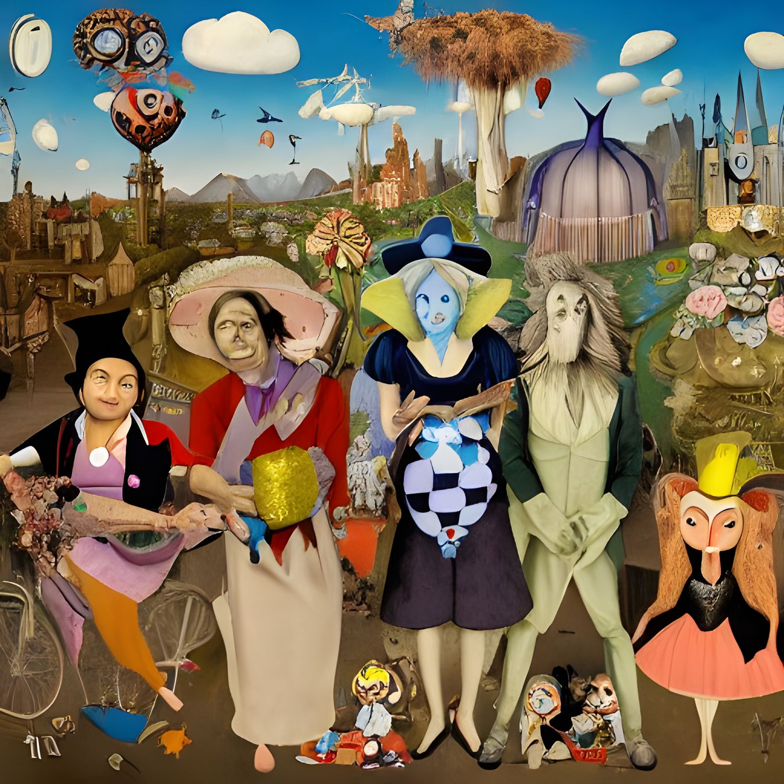 Alice in Wonderland: Dystopian Favela Tea Party