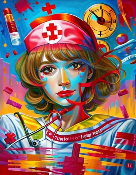 AI Generated Image of a Nurse