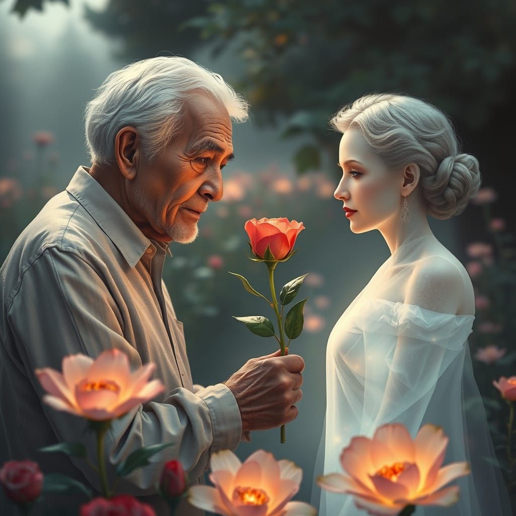 Thinking of his love