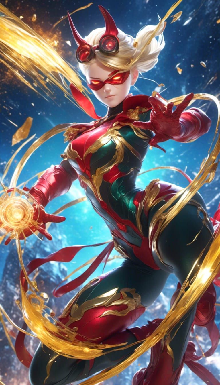 Cammy's Triumphant Victory Pose