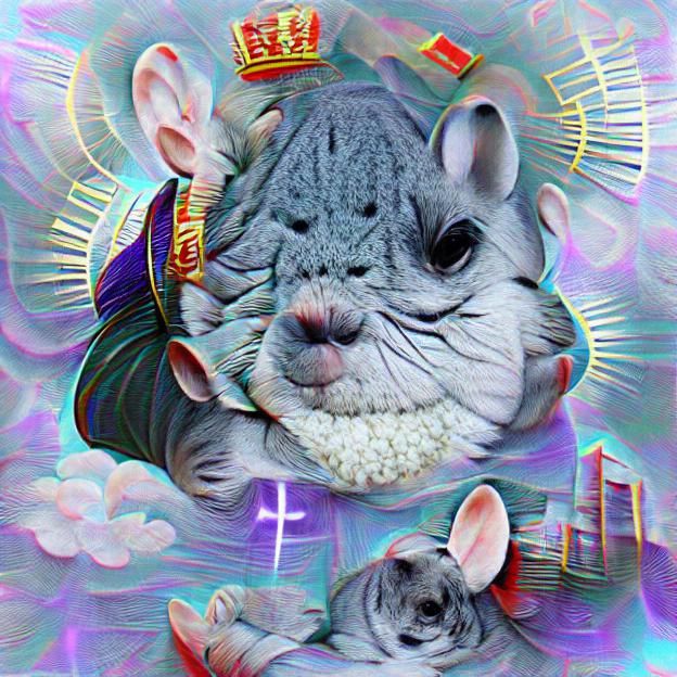 Chinchilla God: A Divine Depiction
