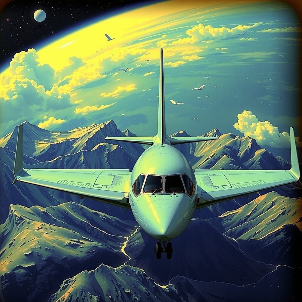 Triadic Color Masterpiece in Vibrant Detail