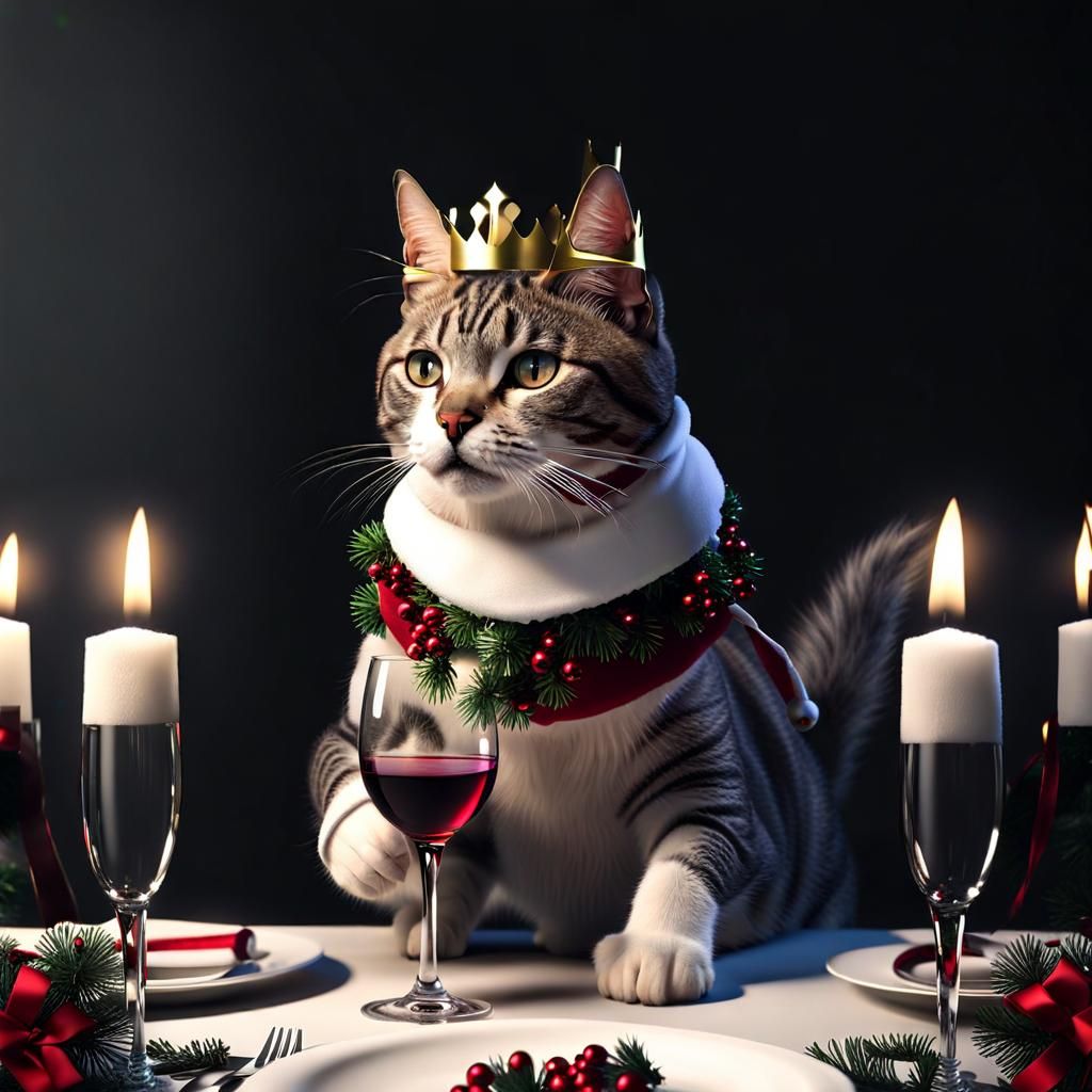 A Kitty-Kat Kristmas...