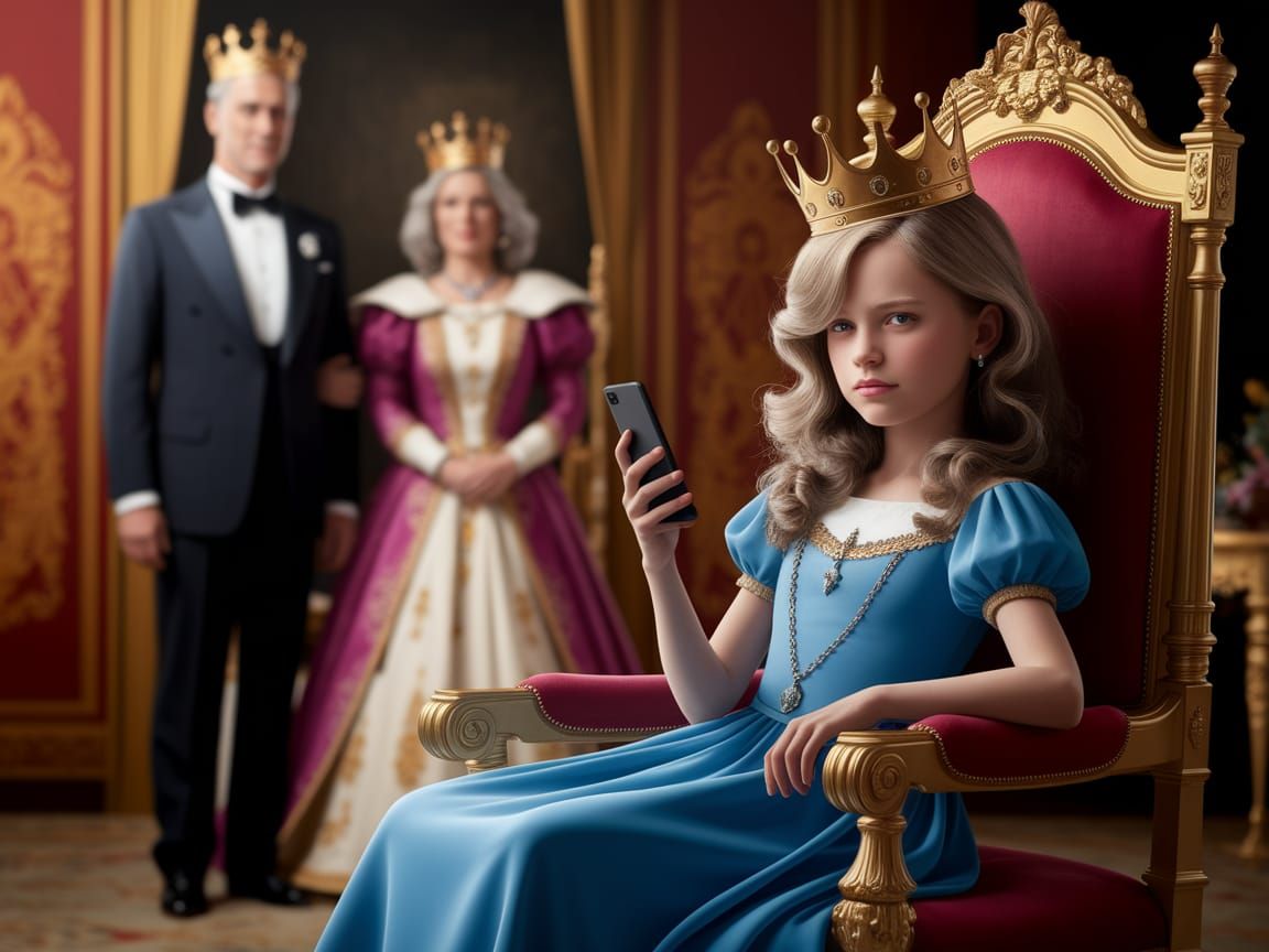 Regal Princess in a Moment of Disinterest