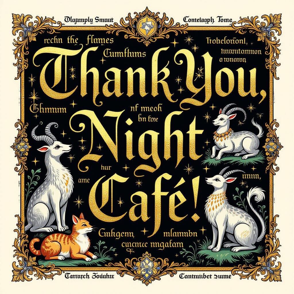 "Thank You, NightCafé!"