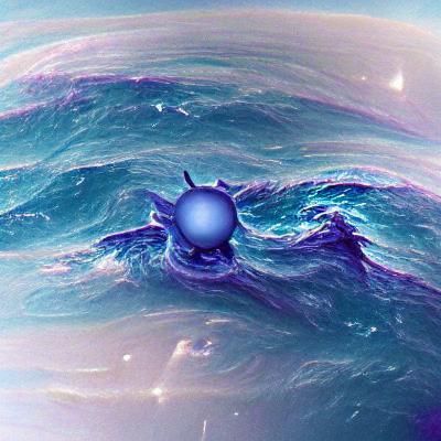 Neptune: AI Generated Gas Giant
