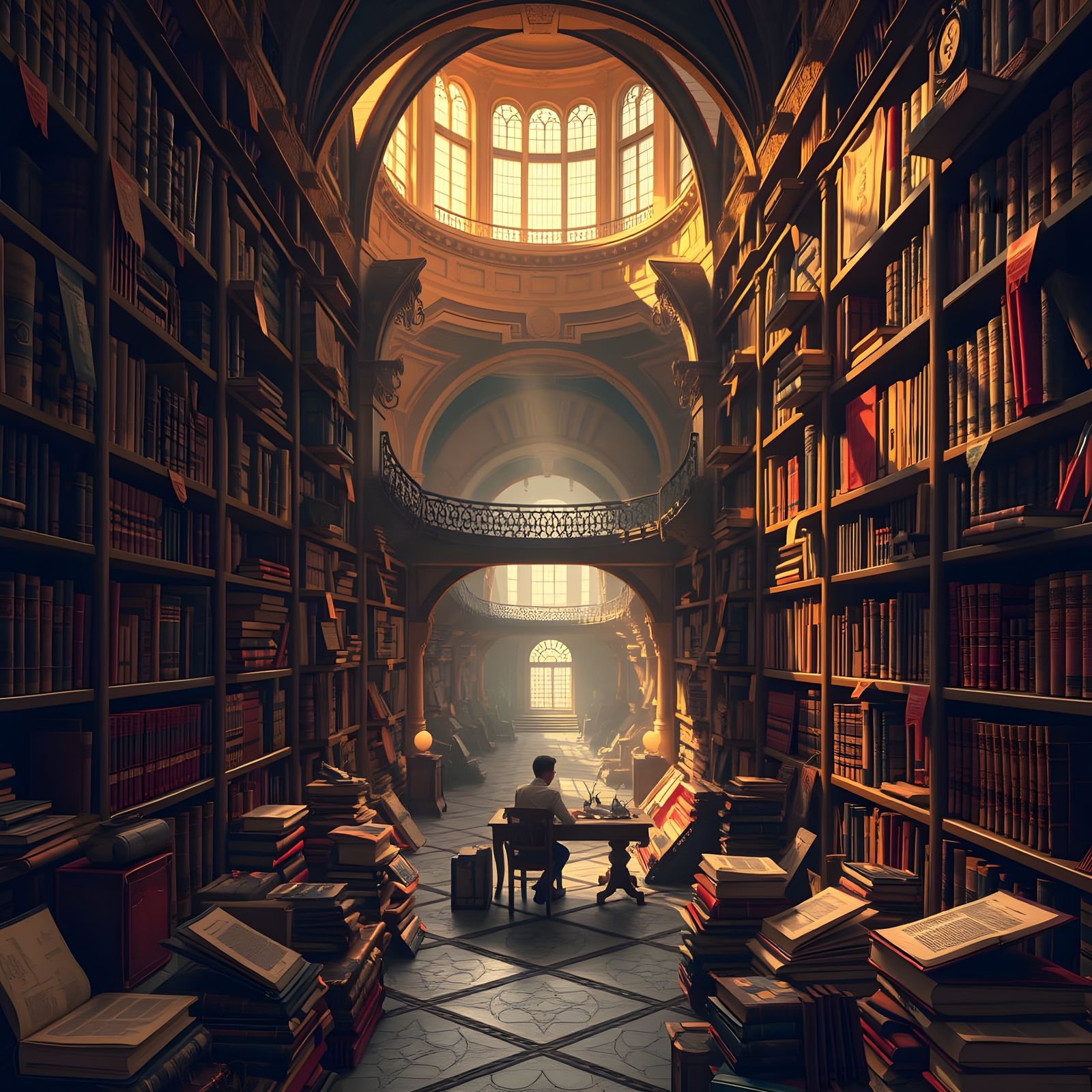 The Great Library Experiment