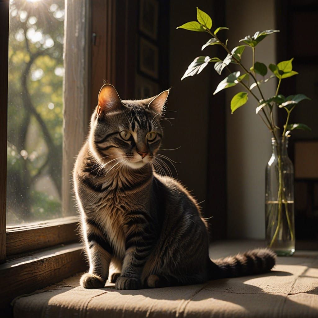 Cat

Cat, a creature of elegance and grace, roams through su...