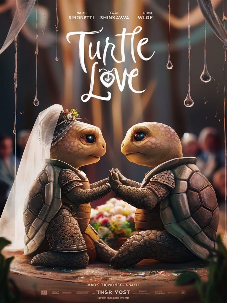 Turtle Love 💓 The movie! 🐢 🆔