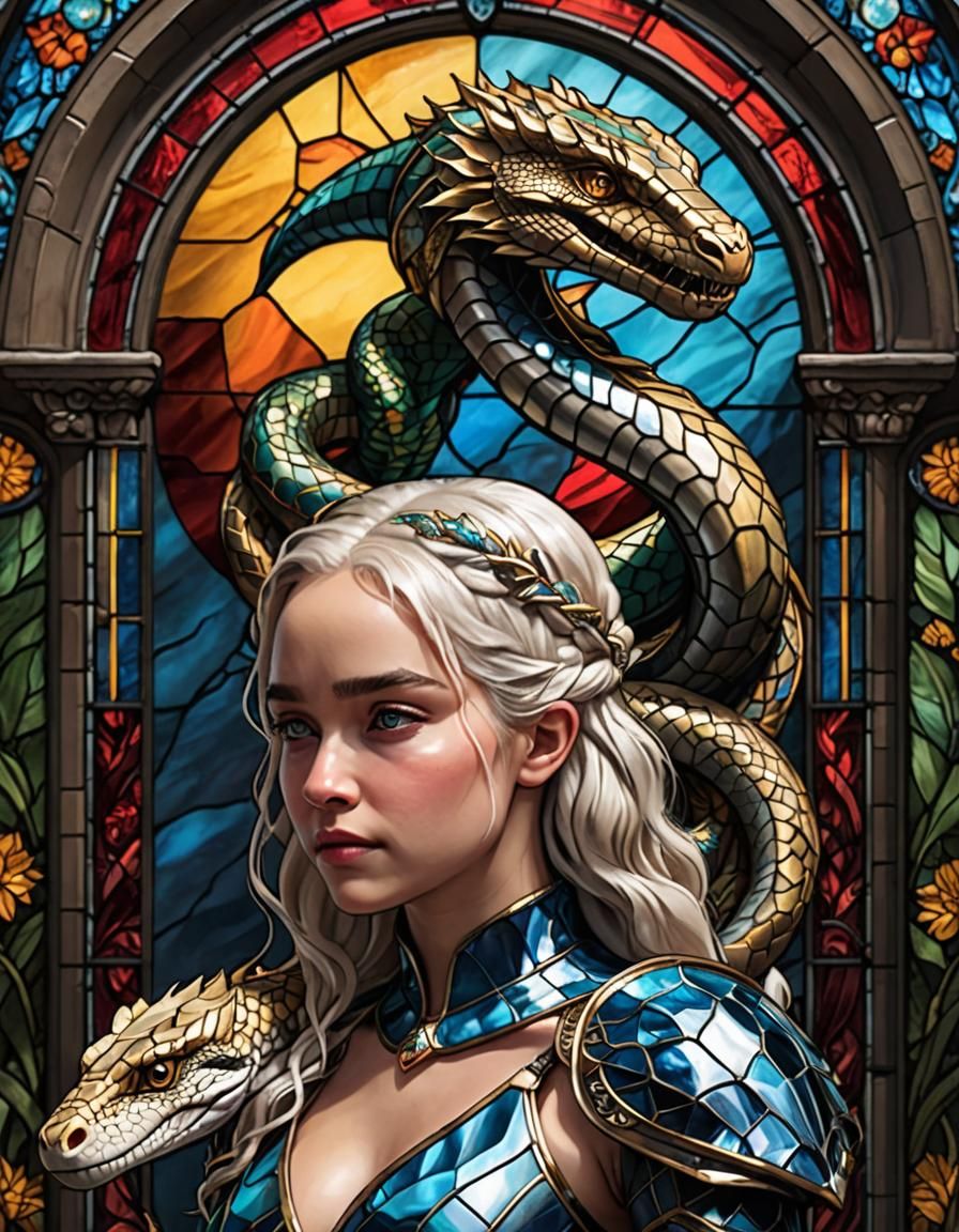 Daenerys Targaryen X Snakes