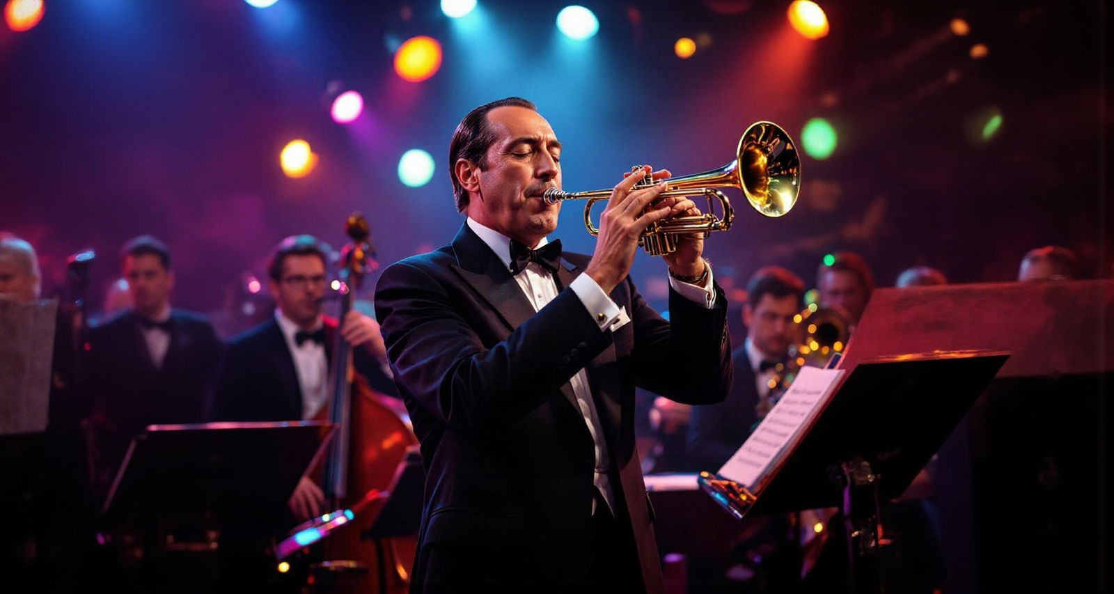 Stravinsky Conducts a Big Band in Jazz Club