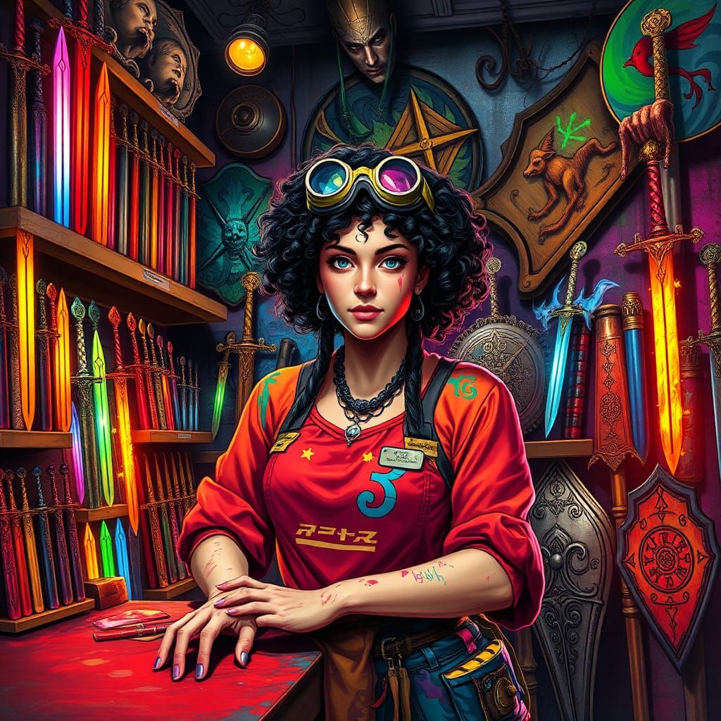 Magical Shoppe Series - Weapon Shop