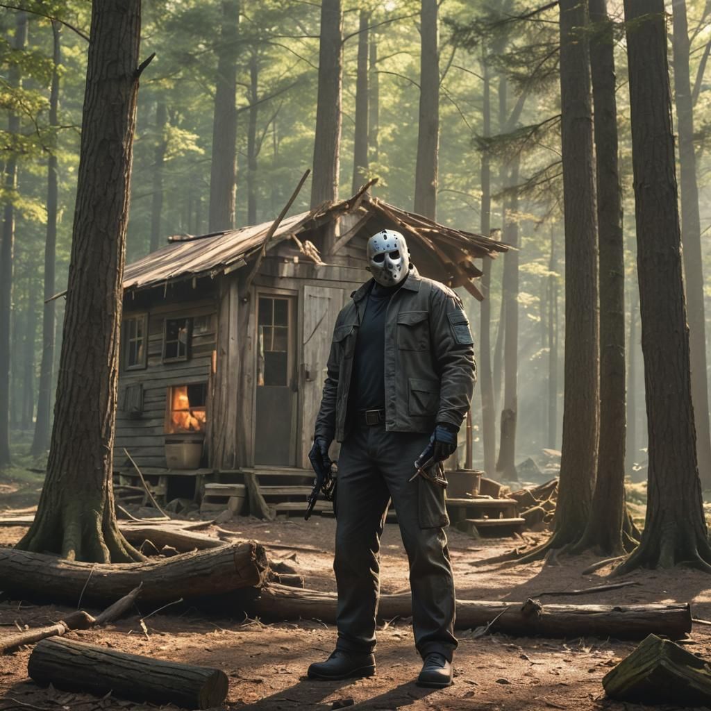 Jason Voorhees in the Morning Sun