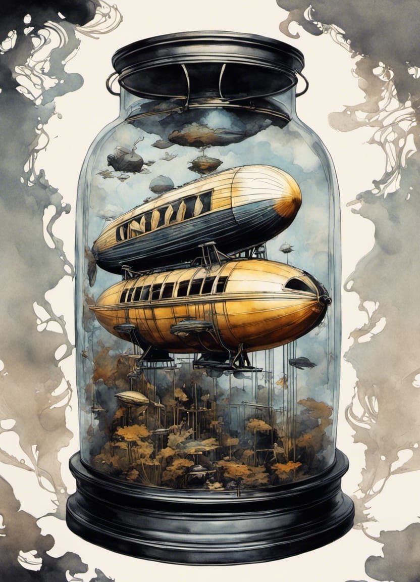 zeppelin in a jar