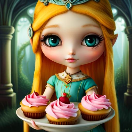 Fairytale Princess Doll and Friends Feast