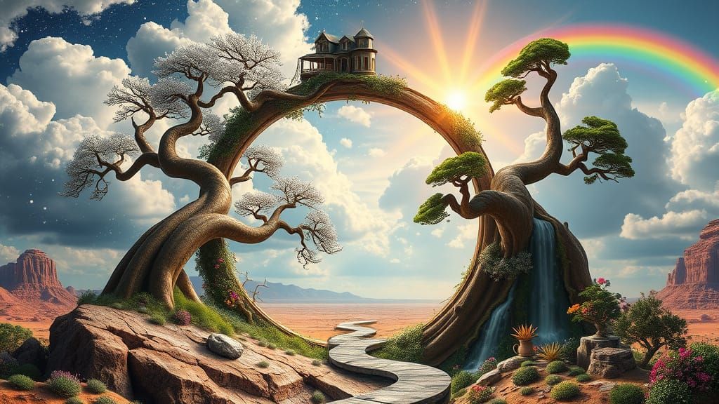 Ethereal Stargate Reveal in Yin-Yang Harmony