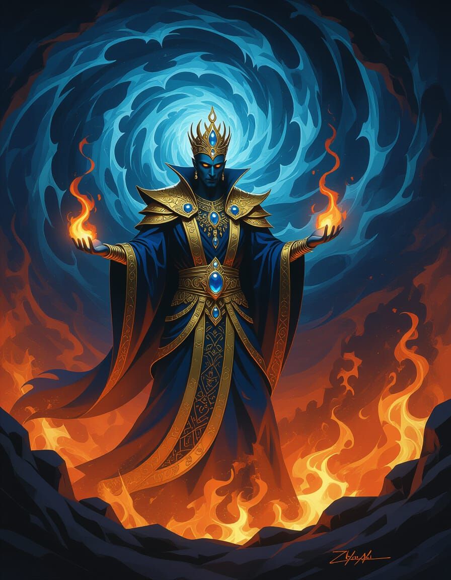 Jinn King's Nightmare Awakening in Shadow Vortex