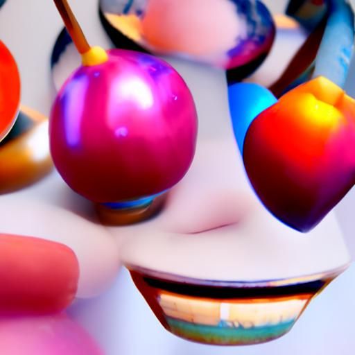 Pop Star Composed of Suffering: Hyperrealist Digital Art