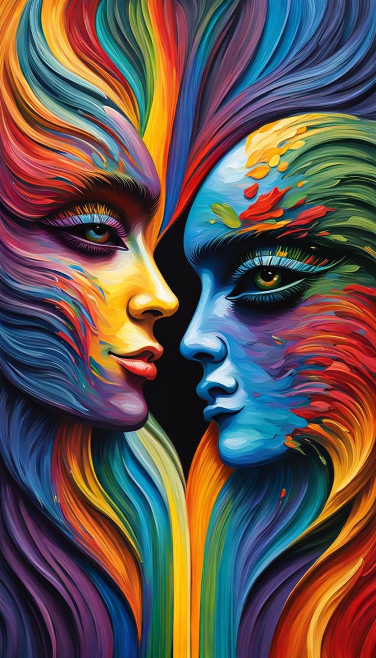 Rainbow Yin & Yang