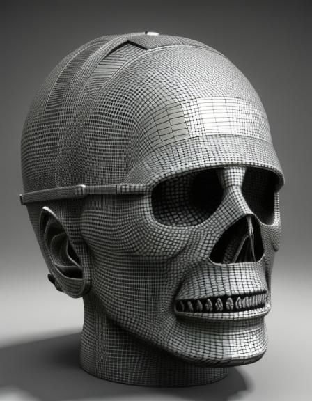 Abstract 3D Rendered Form