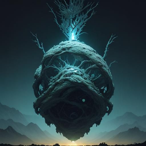 Deformed Alien Mass with Integrated Circuits