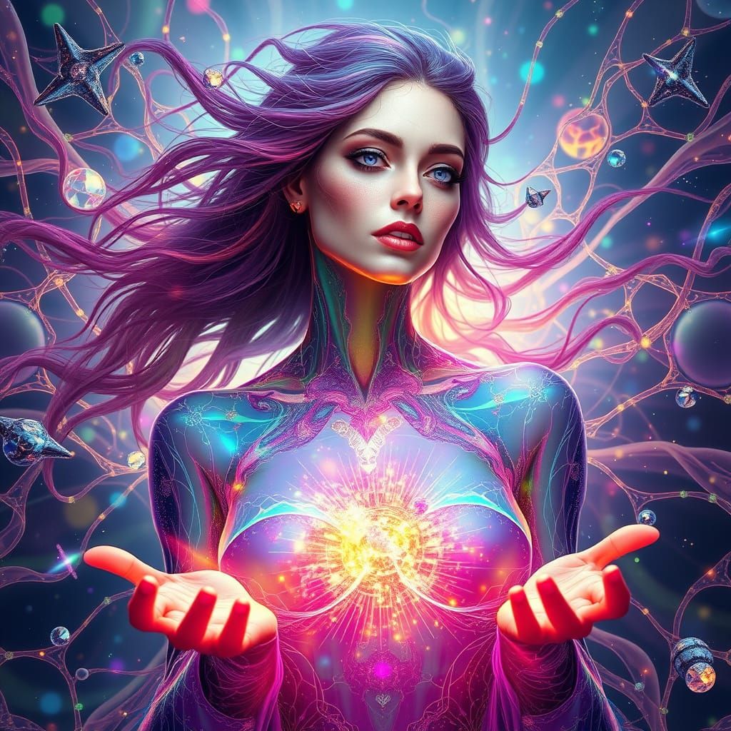 Mystical Weaver of the Cosmos