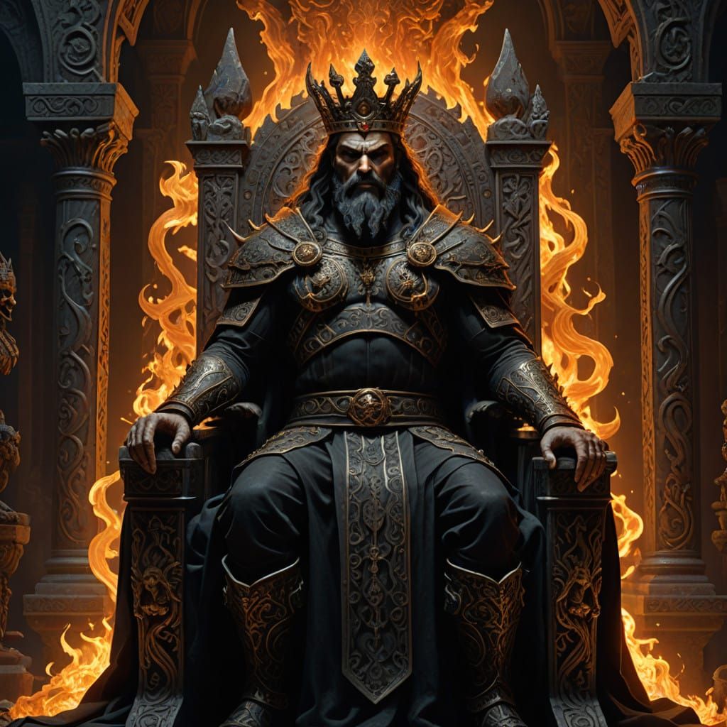 Kings of the Underworld: Greek Hades Reigns in Dark Majesty